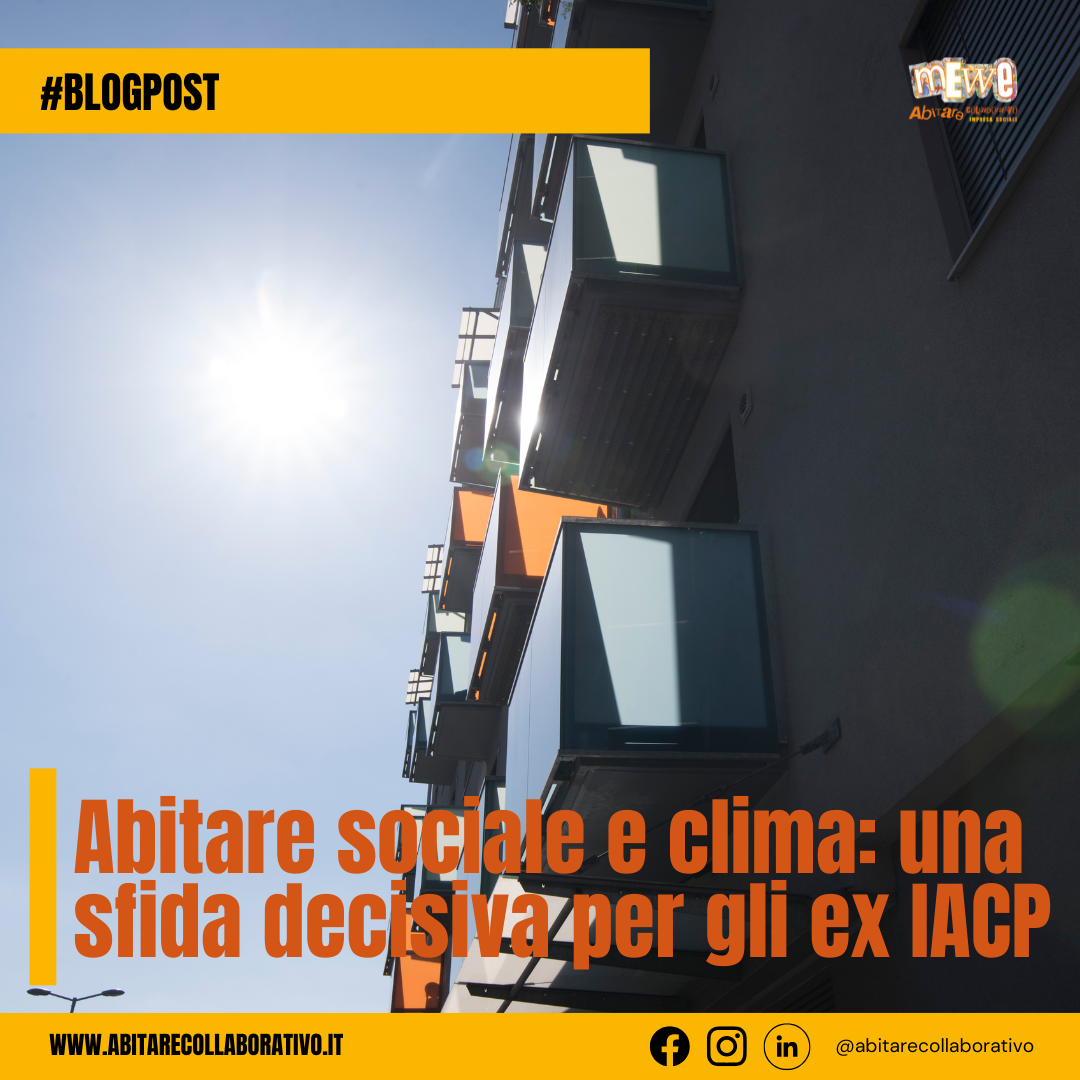 Riqualificazione energetica di edificio ERP con residenti presenti, esempio di decarbonizzazione nell’abitare sociale